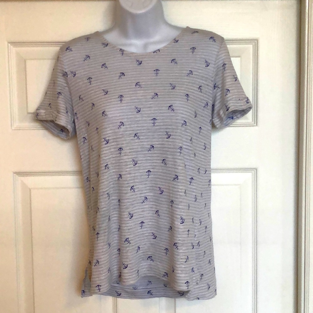 St. Tropez West nautical linen tunic